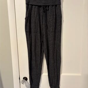 Aerie Charcoal Joggers with Drawstring